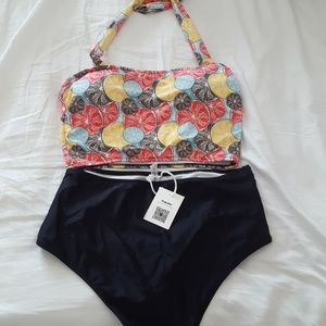 Cupshe two pieces swimming suit